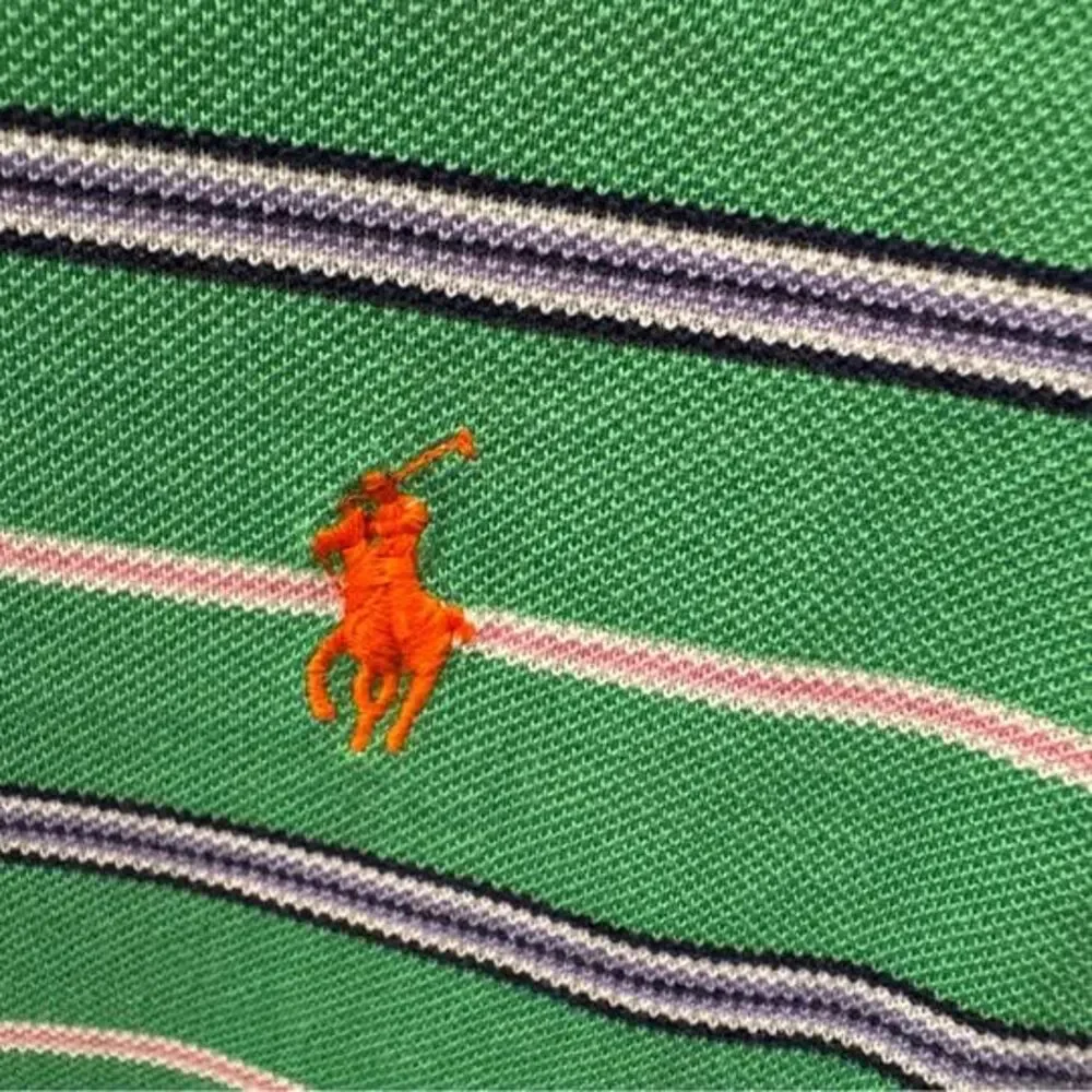 Polo by Ralph Lauren Striped Polo Shirt - Size Medium